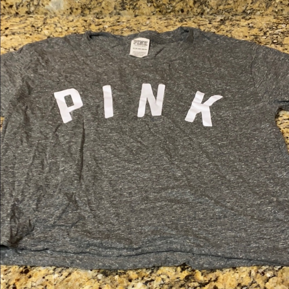 Pink Victoria’s Secret crop top. Size XS.